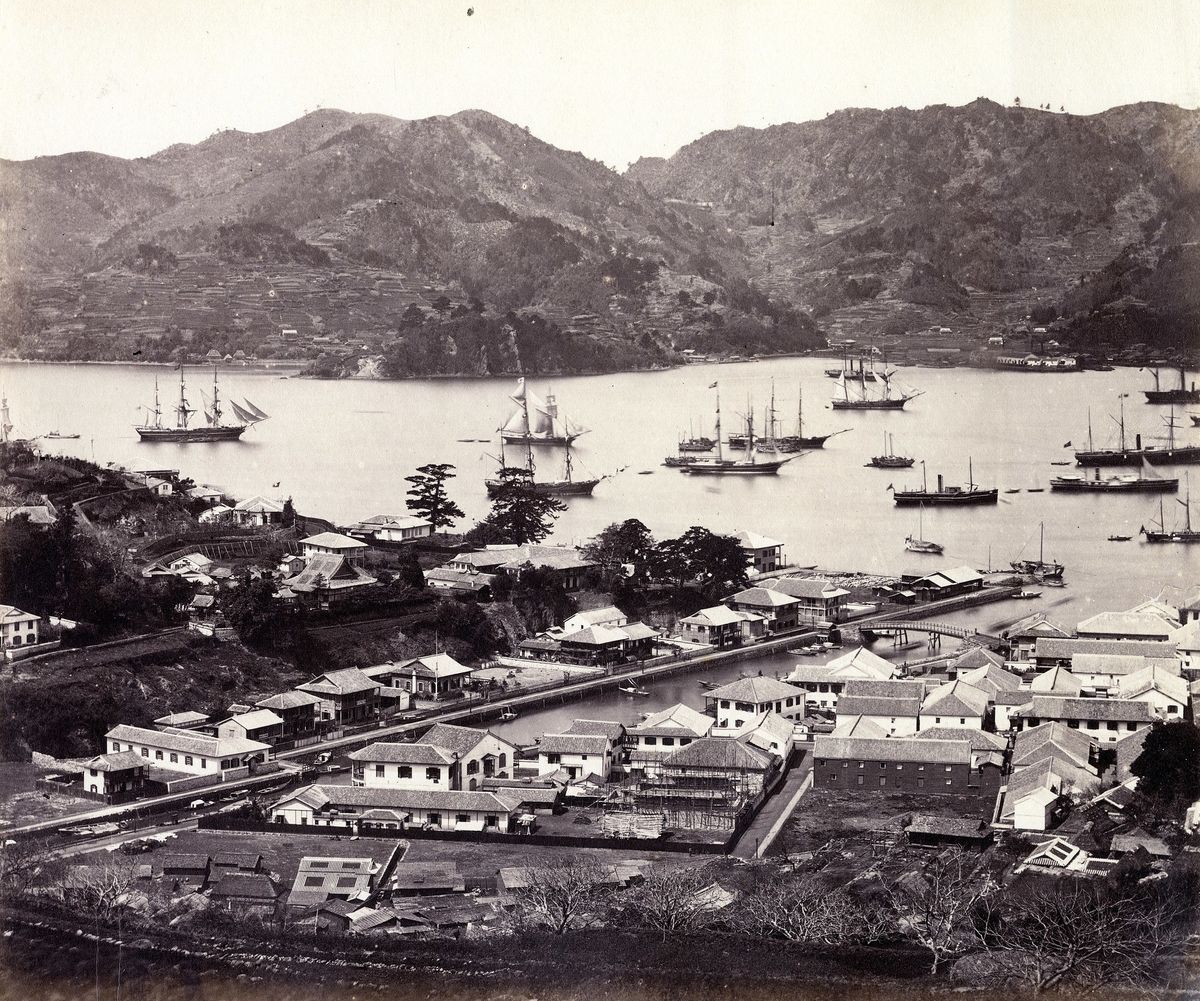 Historic Photo: Nagasaki, Japan, 1865.