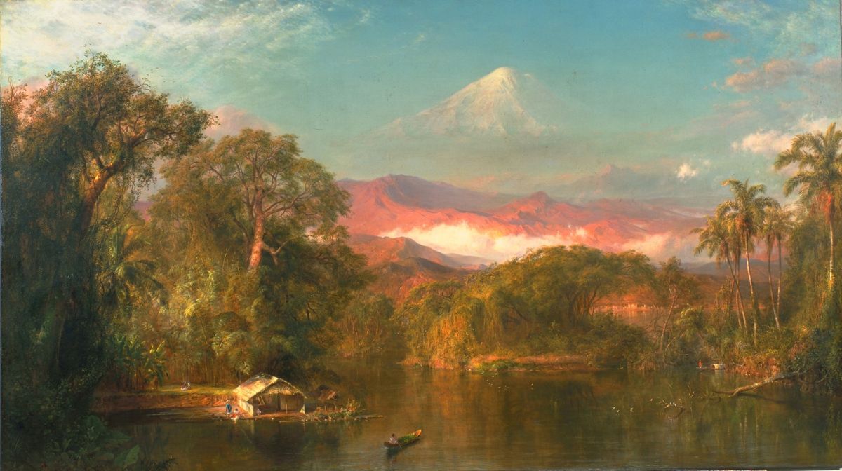 "Chimborazo": the environmental romanticism of Frederic Edwin Church.
