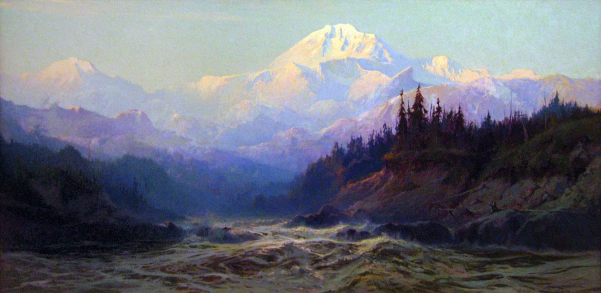 Two Historic Paintings: Denali and McKinley.