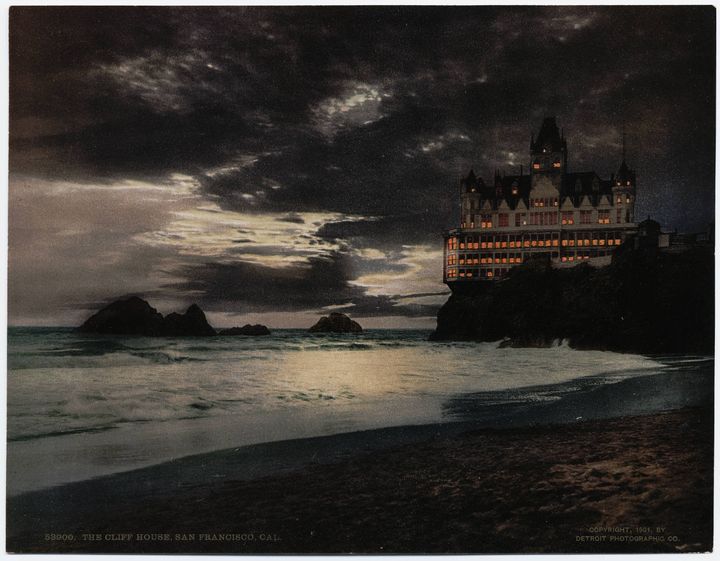 Historic Photo: Cliff House, San Francisco, 1901, a lost building with a fascinating story.