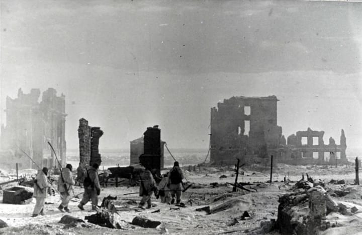 The icy surrender: the bitter frozen end of the Battle of Stalingrad.