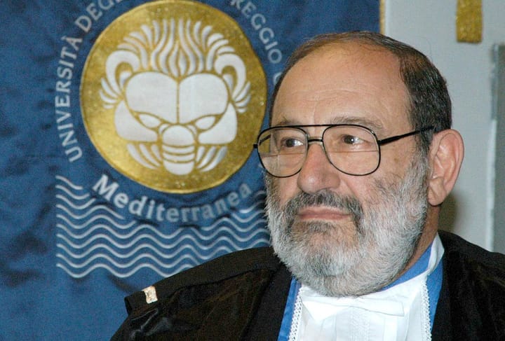 Remembering the brilliance of Umberto Eco.